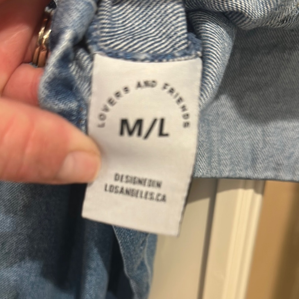 Lovers + Friends Cropped Denim Jacket - Picture 4 of 4